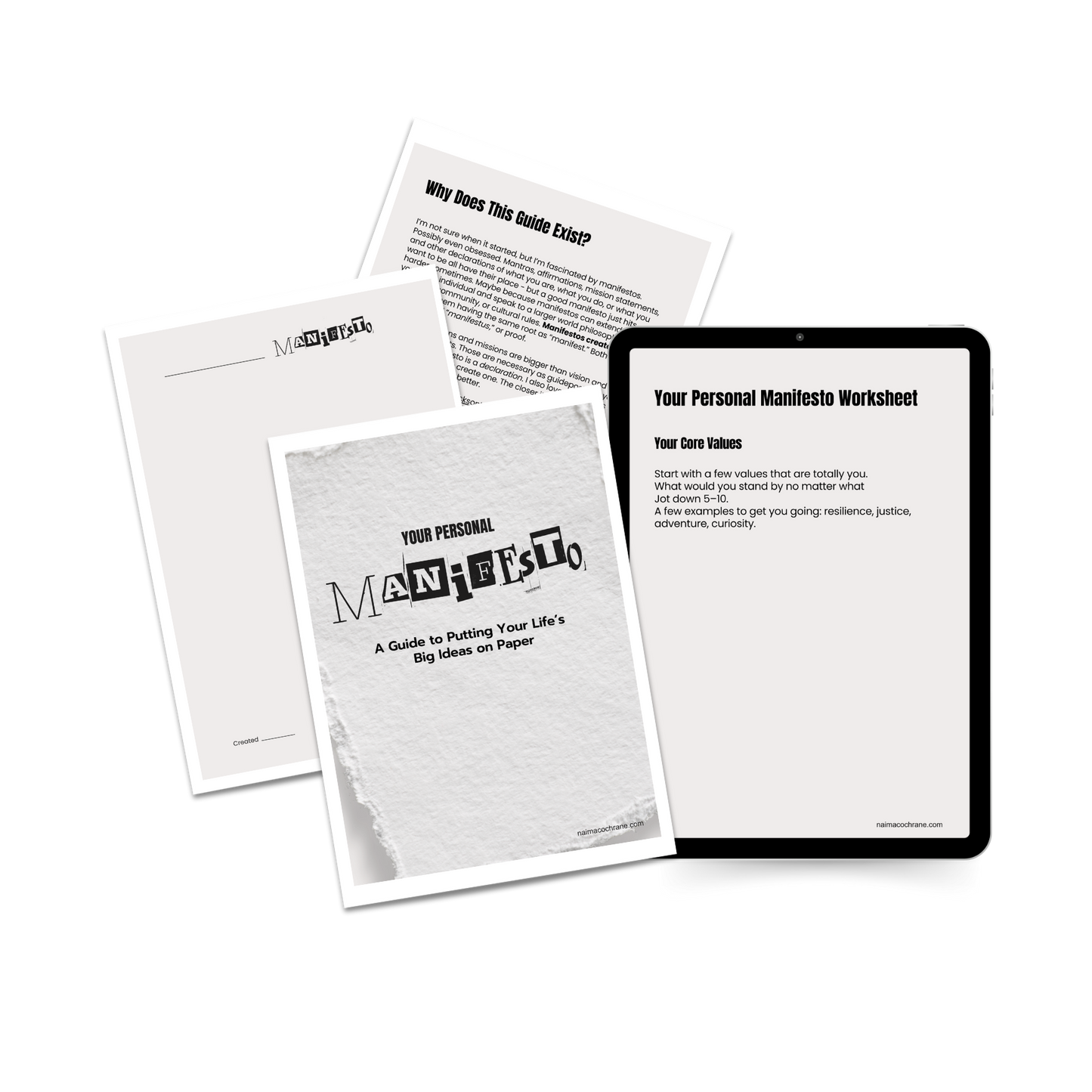 The Personal Manifesto Guide - Free Download