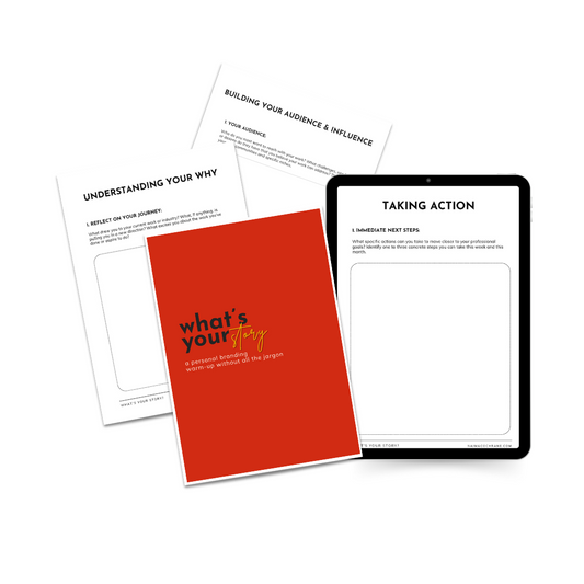 What’s Your Story? Questions to Help You Clarify Your Creative Brand: Free Download
